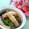 キョク's cooksnap of when they made 小松菜とあげの煮びたし.