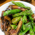煮干し's cooksnap of when they made もりもり食べれる☆ししとうの甘辛.