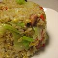COCOROＮ's cooksnap of when they made 簡単★パラパラレタスチャーハン★.