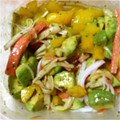 ma___111's cooksnap of when they made かにかまとアボガドのゆずこしょうサラダ.