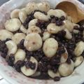 ゆいちん5's cooksnap of when they made ～ひんやりつるん～白玉ぜんざい.