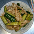 黒主婦's cooksnap of when they made きゅうりと鶏もも肉の和え物.