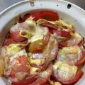 みゃおじじ's cooksnap of when they made *＊ナス＆トマトのチーズ焼き♬*.