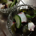 イシス女神's cooksnap of when they made ☆タコときゅうりの酢の物☆.