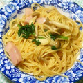みちるこ's cooksnap of when they made きのことほうれん草の和風パスタ.