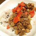 えっかパン's cooksnap of when they made 夏野菜とお豆さんのドライカレー.