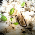 くろなん's cooksnap of when they made 枝豆とじゃこの炊き込み御飯.