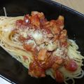 みまはなちゃん's cooksnap of when they made ツナとウインナーのトマトソースパスタ.