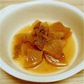 yuka119's cooksnap of when they made 大根とシーチキンの煮物.