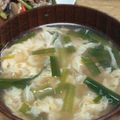 デヴリン's cooksnap of when they made ニラ玉汁.