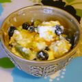 cheesedog's cooksnap of when they made アボカド＆フルーツのヨーグルト和え♪.