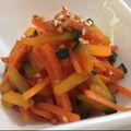 さーあん's cooksnap of when they made かぼちゃとにんじんのキンピラ。.
