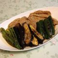 ぴーたん's cooksnap of when they made オクラ・なす・ピーマンと豚肉の焼きびたし.