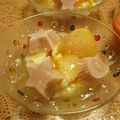 時花菜's cooksnap of when they made お手軽ミルキーシャーベット♡.