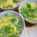 チャーミル's cooksnap of when they made 水菜とふんわり卵の中華風スープ.