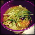 Shii0715's cooksnap of when they made プリプリ餃子の酸辣湯☆.