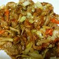 あぁちゃんの愛情料理's cooksnap of when they made 肉野菜炒めしょうゆ味.