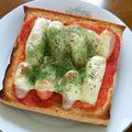 じゅん♪'s cooksnap of when they made 簡単ビザトースト.