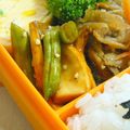 nasubeam's cooksnap of when they made エリンギとサヤインゲンの焼肉のタレ焼き.