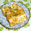 ちー（・＿・）'s cooksnap of when they made 厚揚げ豆腐のガーリックオイルで焼く唐揚げ.