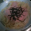 ちょこﾎｲｯﾌﾟ's cooksnap of when they made 牛乳で簡単たらこパスタ.
