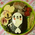 赤い電話's cooksnap of when they made キャラ弁☆チーズdeあざらし☆.