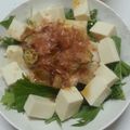 亜矢佳's cooksnap of when they made オクラ×長芋のネバネバ豆腐サラダ♪.