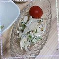 ＴＯＭＯＷＡＴ's cooksnap of when they made ゴーヤとたまねぎのゆかりマヨサラダ.