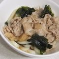 きらり流れ星's cooksnap of when they made 肉うどん.