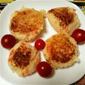 mihosky☆'s cooksnap of when they made 焼きコロッケ [母からのレシピ].