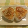 にきけん's cooksnap of when they made 胡麻味噌 焼おにぎり.