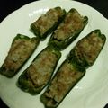 †まりにゃん†'s cooksnap of when they made シリコンスチーマーで楽々ピーマンの肉詰め.