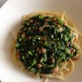 城太郎's cooksnap of when they made 納豆とモロヘイヤの冷製パスタ.