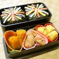 yukanosuke's cooksnap of when they made キャラ弁★夏だ！祭りだ！花火弁当.