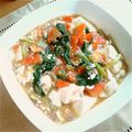 ちゆな☆tomo's cooksnap of when they made 簡単！小松菜入り麻婆豆腐.