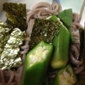 huto☆'s cooksnap of when they made おくらと天かすの冷やしそば☆.