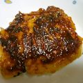 kuririka's cooksnap of when they made なんちゃって！うなぎの蒲焼き！?.