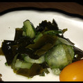 ｍｙj's cooksnap of when they made わかめとキュウリとタコの酢の物.