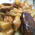 カルボナーラ's cooksnap of when they made 茄子と豚肉の生姜炒め.