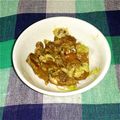 ゆうこ219's cooksnap of when they made 砂肝マヨネーズ炒めニンニク風味！.