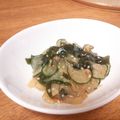 たくぼん☆ママ's cooksnap of when they made 中華クラゲとわかめの酢の物.