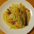 ★☆Ｒｉｕ☆★'s cooksnap of when they made メッチャ簡単シャケとキャベツのパスタ.