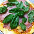雪だるまんじゅう's cooksnap of when they made ■ピザのトッピング■生ハムカマンバジル.