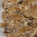 ささらんらん's cooksnap of when they made 手作りだしの牛丼.