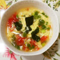 kaori5548's cooksnap of when they made トマトと卵のスープ♡.