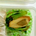 あぁちゃんの愛情料理's cooksnap of when they made 小松菜とごぼ天のからし和え.