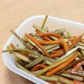 おかゆとおから's cooksnap of when they made 基本のきんぴらごぼう.