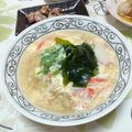 ネコかえる's cooksnap of when they made 体ポカポカ♬さっぱり卵餡ラーメン.