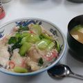 kenta19721224's cooksnap of when they made 鶏胸肉で～フワトロ丼.