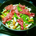 musuke★'s cooksnap of when they made 野菜たくさん簡単　ちりとり鍋.